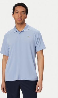 T-shirt męski casual Lacoste ze sklepu: MODIVO w kategorii: T-shirty męskie - zdjęcie WP-EBWP-BKLVO-LN0_0000305966858