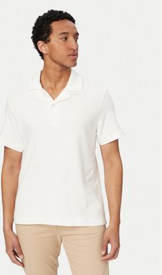 T-shirt męski casual Lacoste ze sklepu: MODIVO w kategorii: T-shirty męskie - zdjęcie WP-EBWP-BKLVO-LN0_0000305966896