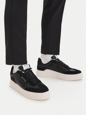 Buty sportowe męskie wiosenne Armani Exchange ze sklepu: MODIVO w kategorii: Buty sportowe męskie - zdjęcie WP-EBWP-BKLVO-LN0_0000305967336