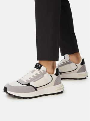 Buty sportowe męskie wiosenne Armani Exchange ze sklepu: MODIVO w kategorii: Buty sportowe męskie - zdjęcie WP-EBWP-BKLVO-LN0_0000305967343