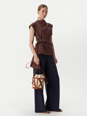 Torebka wakacyjna elegancka Armani Exchange ze sklepu: MODIVO w kategorii: Torebki worki - zdjęcie WP-EBWP-BKLVO-LN0_0000305967985