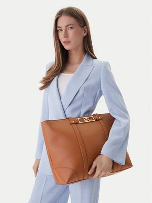 Shopper bag na wakacje Armani Exchange ze sklepu: MODIVO w kategorii: Torby Shopper bag - zdjęcie WP-EBWP-BKLVO-LN0_0000305968197