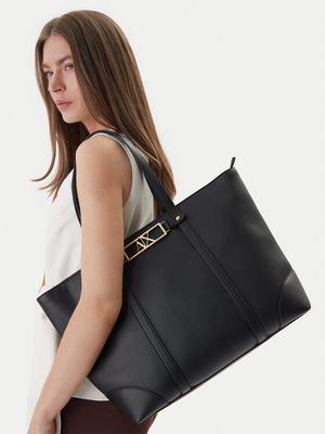 Armani Exchange - Shopper bag elegancka ze sklepu: MODIVO w kategorii: Torby Shopper bag - zdjęcie WP-EBWP-BKLVO-LN0_0000305968203