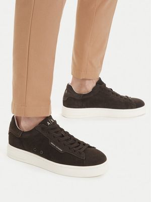 Buty sportowe męskie na jesień Armani Exchange ze sklepu: MODIVO w kategorii: Buty sportowe męskie - zdjęcie WP-EBWP-BKLVO-LN0_0000305968906