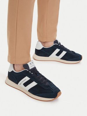 Buty sportowe męskie wiosenne Armani Exchange ze sklepu: MODIVO w kategorii: Buty sportowe męskie - zdjęcie WP-EBWP-BKLVO-LN0_0000305969019