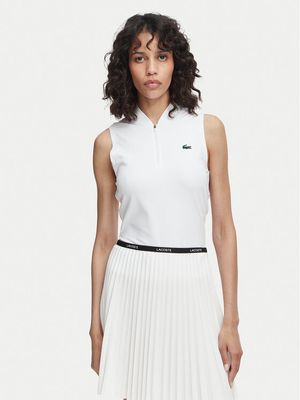 Bluzka damska na lato Lacoste ze sklepu: MODIVO w kategorii: Bluzki damskie - zdjęcie WP-EBWP-BKLVO-LN0_0000305969880