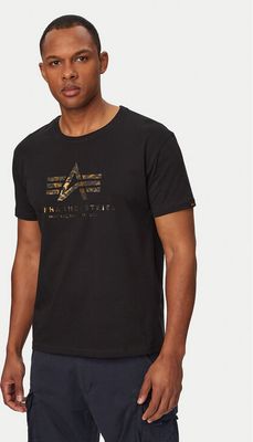 T-shirt męski Alpha Industries ze sklepu: MODIVO w kategorii: T-shirty męskie - zdjęcie WP-EBWP-BKLVO-LN0_0000305971494