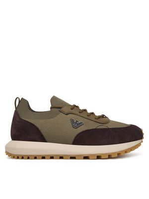 Buty sportowe męskie jesienne wiosenne Emporio Armani ze sklepu: MODIVO w kategorii: Buty sportowe męskie - zdjęcie WP-EBWP-BKLVO-LN0_0000305972071