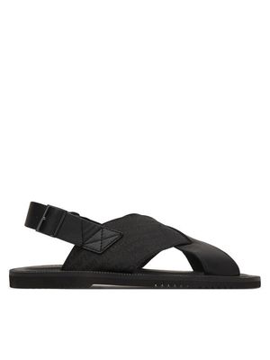 Sandały męskie na lato Emporio Armani ze sklepu: MODIVO w kategorii: Sandały męskie - zdjęcie WP-EBWP-BKLVO-LN0_0000305972231