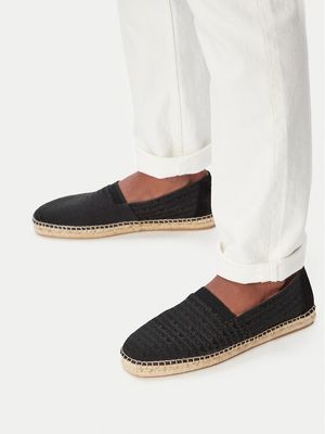 Espadryle męskie na lato Emporio Armani ze sklepu: MODIVO w kategorii: Espadryle męskie - zdjęcie WP-EBWP-BKLVO-LN0_0000305972286