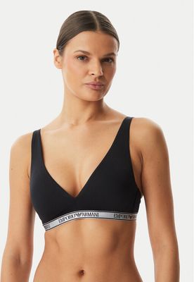 Emporio Armani Underwear - Biustonosz w sportowym stylu ze sklepu: MODIVO w kategorii: Biustonosze - zdjęcie WP-EBWP-BKLVO-LN0_0000305972880