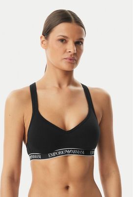 Biustonosz z napisem Emporio Armani Underwear ze sklepu: MODIVO w kategorii: Biustonosze - zdjęcie WP-EBWP-BKLVO-LN0_0000305972910
