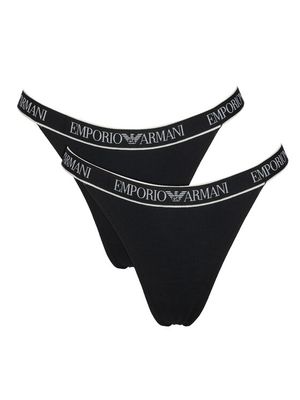 Majtki damskie z napisami Emporio Armani Underwear ze sklepu: MODIVO w kategorii: Majtki damskie - zdjęcie WP-EBWP-BKLVO-LN0_0000305973009