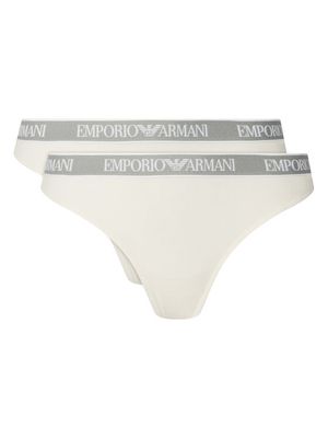 Majtki damskie z napisami Emporio Armani Underwear ze sklepu: MODIVO w kategorii: Majtki damskie