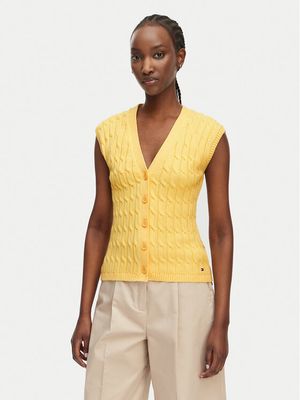 Kamizelka damska casualowa Tommy Hilfiger ze sklepu: MODIVO w kategorii: Kamizelki damskie - zdjęcie WP-EBWP-BKLVO-LN0_0000305977687