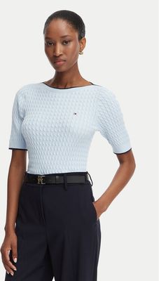 Sweter damski na zimę casual Tommy Hilfiger ze sklepu: MODIVO w kategorii: Swetry damskie - zdjęcie WP-EBWP-BKLVO-LN0_0000305977717