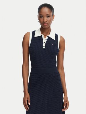 Sweter damski na zimę Tommy Hilfiger ze sklepu: MODIVO w kategorii: Swetry damskie - zdjęcie WP-EBWP-BKLVO-LN0_0000305977731