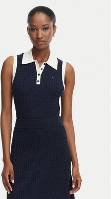 Sweter damski na zimę Tommy Hilfiger ze sklepu: MODIVO w kategorii: Swetry damskie - zdjęcie WP-EBWP-BKLVO-LN0_0000305977731