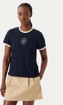Bluzka damska młodzieżowa Tommy Hilfiger ze sklepu: MODIVO w kategorii: Bluzki damskie - zdjęcie WP-EBWP-BKLVO-LN0_0000305978073