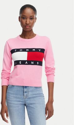 Sweter damski Tommy Jeans ze sklepu: MODIVO w kategorii: Swetry damskie - zdjęcie WP-EBWP-BKLVO-LN0_0000305978400