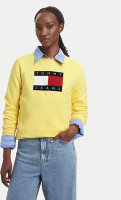 Bluza damska na jesień w stylu młodzieżowym Tommy Jeans ze sklepu: MODIVO w kategorii: Bluzy damskie - zdjęcie WP-EBWP-BKLVO-LN0_0000305978455