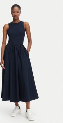 Sukienka rozkloszowana elegancka Tommy Jeans ze sklepu: MODIVO w kategorii: Sukienki - zdjęcie WP-EBWP-BKLVO-LN0_0000305978516