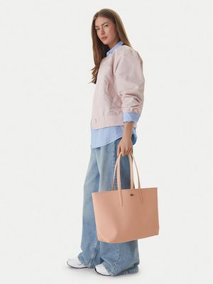 Shopper bag wakacyjna Lacoste ze sklepu: MODIVO w kategorii: Torby Shopper bag - zdjęcie WP-EBWP-BKLVO-LN0_0000305980717