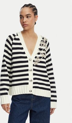 Sweter damski na zimę Liu Jo ze sklepu: MODIVO w kategorii: Swetry damskie - zdjęcie WP-EBWP-BKLVO-LN0_0000305981806
