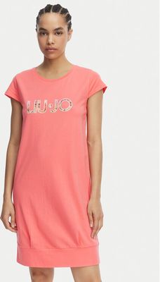 Sukienka prosta Liu Jo Beachwear ze sklepu: MODIVO w kategorii: Sukienki - zdjęcie WP-EBWP-BKLVO-LN0_0000305982216