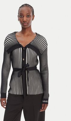 Sweter damski casual Liu Jo Sport ze sklepu: MODIVO w kategorii: Swetry damskie - zdjęcie WP-EBWP-BKLVO-LN0_0000305983206