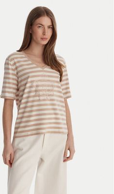 Bluzka damska casual Liu Jo Sport ze sklepu: MODIVO w kategorii: Bluzki damskie - zdjęcie WP-EBWP-BKLVO-LN0_0000305983435