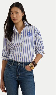Koszula damska LAUREN RALPH LAUREN ze sklepu: MODIVO w kategorii: Koszule damskie - zdjęcie WP-EBWP-BKLVO-LN0_0000305988584