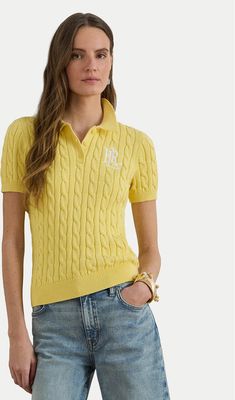 Bluzka damska casual LAUREN RALPH LAUREN ze sklepu: MODIVO w kategorii: Bluzki damskie - zdjęcie WP-EBWP-BKLVO-LN0_0000305988959