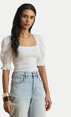 Bluzka damska casual LAUREN RALPH LAUREN ze sklepu: MODIVO w kategorii: Bluzki damskie - zdjęcie WP-EBWP-BKLVO-LN0_0000305989048