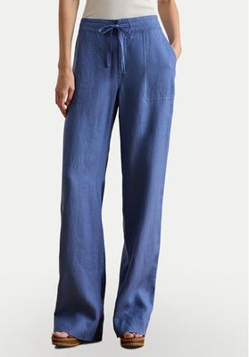 LAUREN RALPH LAUREN - Spodnie damskie na wiosnę retro ze sklepu: MODIVO w kategorii: Spodnie damskie - zdjęcie WP-EBWP-BKLVO-LN0_0000305989130