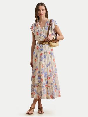 LAUREN RALPH LAUREN - Sukienka na lato trapezowa ze sklepu: MODIVO w kategorii: Sukienki - zdjęcie WP-EBWP-BKLVO-LN0_0000305989192