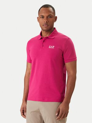 T-shirt męski casual EA7 Emporio Armani ze sklepu: MODIVO w kategorii: T-shirty męskie - zdjęcie WP-EBWP-BKLVO-LN0_0000305990426