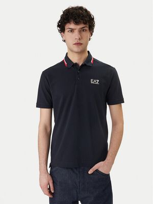 T-shirt męski casual EA7 Emporio Armani ze sklepu: MODIVO w kategorii: T-shirty męskie - zdjęcie WP-EBWP-BKLVO-LN0_0000305990587
