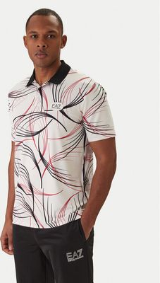 T-shirt męski w stylu młodzieżowym wiosenny EA7 Emporio Armani ze sklepu: MODIVO w kategorii: T-shirty męskie - zdjęcie WP-EBWP-BKLVO-LN0_0000305990761