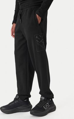 Spodnie męskie w sportowym stylu EA7 Emporio Armani ze sklepu: MODIVO w kategorii: Spodnie męskie - zdjęcie WP-EBWP-BKLVO-LN0_0000305990808