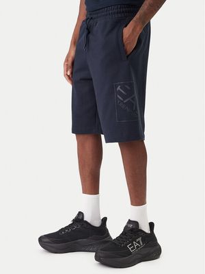 Spodenki męskie sportowe EA7 Emporio Armani ze sklepu: MODIVO w kategorii: Spodenki męskie - zdjęcie WP-EBWP-BKLVO-LN0_0000305990884
