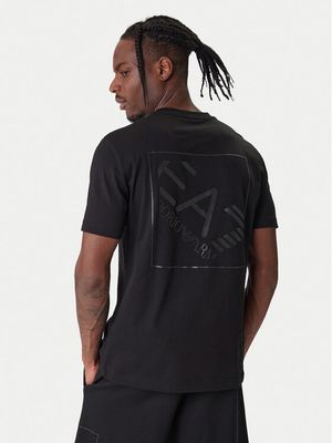 EA7 Emporio Armani - T-shirt męski na wiosnę ze sklepu: MODIVO w kategorii: T-shirty męskie - zdjęcie WP-EBWP-BKLVO-LN0_0000305990938