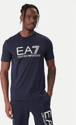 T-shirt męski na wiosnę EA7 Emporio Armani ze sklepu: MODIVO w kategorii: T-shirty męskie - zdjęcie WP-EBWP-BKLVO-LN0_0000305991171