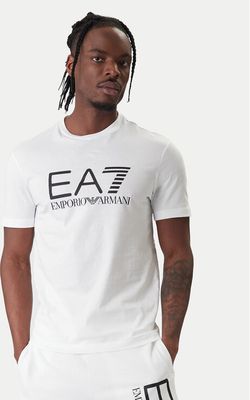 T-shirt męski na wiosnę EA7 Emporio Armani ze sklepu: MODIVO w kategorii: T-shirty męskie - zdjęcie WP-EBWP-BKLVO-LN0_0000305991218