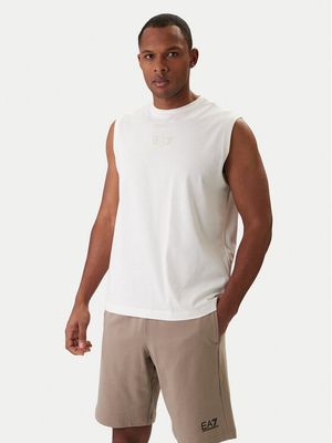 T-shirt męski casual EA7 Emporio Armani ze sklepu: MODIVO w kategorii: T-shirty męskie - zdjęcie WP-EBWP-BKLVO-LN0_0000305991232