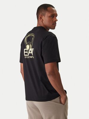 T-shirt męski z nadrukami EA7 Emporio Armani ze sklepu: MODIVO w kategorii: T-shirty męskie