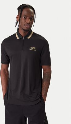 T-shirt męski casual EA7 Emporio Armani ze sklepu: MODIVO w kategorii: T-shirty męskie - zdjęcie WP-EBWP-BKLVO-LN0_0000305991577