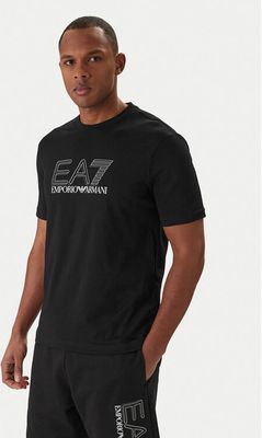 T-shirt męski na wiosnę EA7 Emporio Armani ze sklepu: MODIVO w kategorii: T-shirty męskie - zdjęcie WP-EBWP-BKLVO-LN0_0000305991898