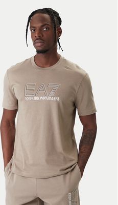 T-shirt męski na wiosnę EA7 Emporio Armani ze sklepu: MODIVO w kategorii: T-shirty męskie - zdjęcie WP-EBWP-BKLVO-LN0_0000305991935