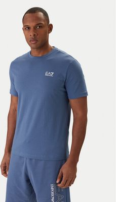 T-shirt męski na wiosnę EA7 Emporio Armani ze sklepu: MODIVO w kategorii: T-shirty męskie - zdjęcie WP-EBWP-BKLVO-LN0_0000305992260
